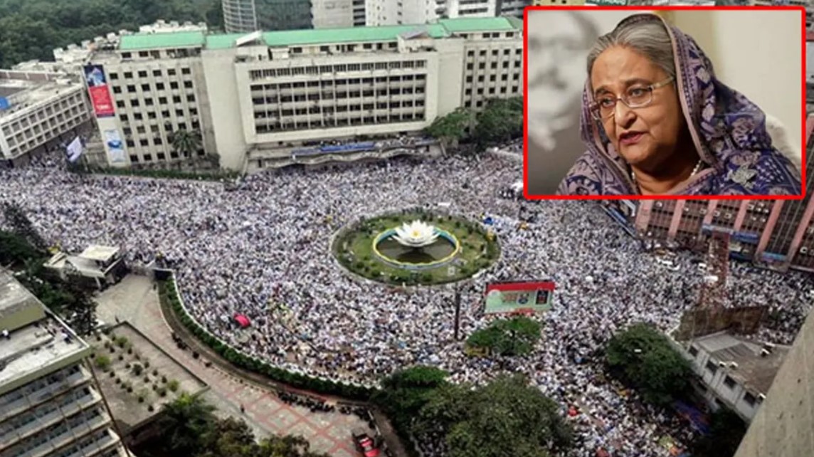 শাপলা চত্বরে গণহত্যার অভিযোগে শেখ হাসিনার বিরুদ্ধে ট্রাইব্যুনালে হেফাজতের অভিযোগ